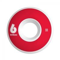 birdhouse b logo skateboard wheels red 53mm