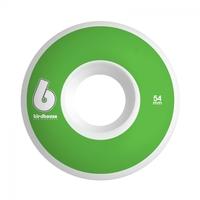 birdhouse b logo skateboard wheels green 54mm