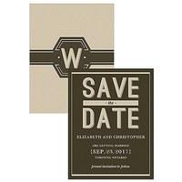Bistro Bliss Save The Date Card