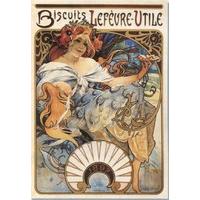 Biscuits Lefeure-Utile - Alphonse Mucha 1000pc Jigsaw Puzzle