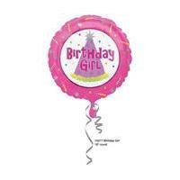 Birthday Girl Foil Balloon 45 cm