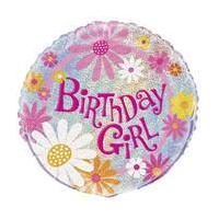 Birthday Girl Foil Balloon 46cm