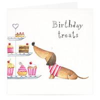 Birthday Treats Dog Card