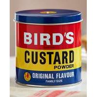 Birds Custard Tin Canister