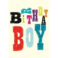 Big bold and bright card for the special birthday boy