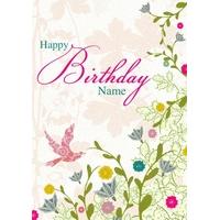 Birthday Garden | Personalised Birthday Card