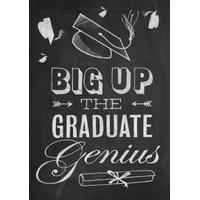 Big Up The Graduate Genius | Graduate Card | BC1608