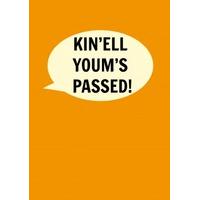 birmingham kinell youms passed congratulations card di1011