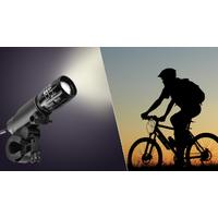 Bike LED Flashlight With Holder