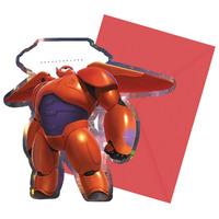 Big Hero 6 Party Invitations