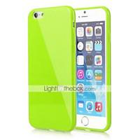 BIG D Silica Gel Soft Back Cover for iPhone 6s 6 Plus