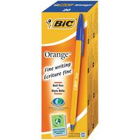 BiC Orange Fine Writing Pen Blue Pack of 20