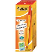 BiC Orange Fine Writing Pen Red Pack of 20