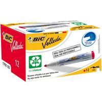 BiC Velleda 1701 White Board Marker Red (Pack of 12)