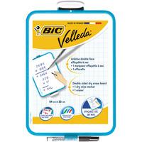 bic velleda whiteboard with pen amp eraser 24 x 33 cm pack of 12
