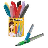 bic marking colour permanent markers assorted pot 91