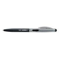 Bic 2-in-1 Stylus Medium Ballpoint Pen 1.0mm Tip 0.4mm Line (Black) Blister Pack of 1 Pen