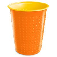 Bicolor Cups Orange/Yellow 7oz / 210ml (Sleeve of 40)