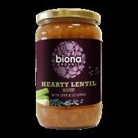 Biona Organic Hearty Lentil Soup 680g - 680 g