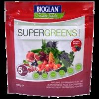 Bioglan Superfoods Supergreens Berry Burst Powder 100g - 100 g, Green