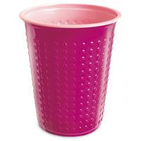 bicolor cups fuschiapink 7oz 210ml sleeve of 40