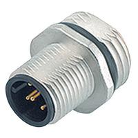 Binder 09-3431-77-04 Male 4 Pin with Solder and PG9 Fixing Thread