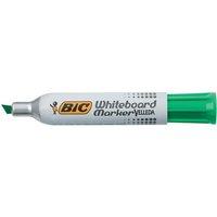 Bic Velleda 1781 Chisel Tip Whiteboard Marker (Green) Pack of 12 Markers
