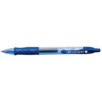 Bic Velocity Comfort Grip Retractable Gel Pen (Blue) Pack of 12