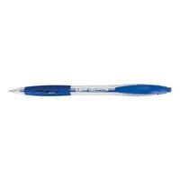 Bic Atlantis Retractable Ballpoint Pen 1.0mm (Blue) - (Pack of 12 Pens)