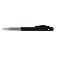 Bic M10 Clic Ballpoint Pen Retractable 1.0mm Tip 0.3mm Line (Black) - (Pack of 50 Pens)