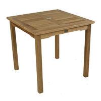 Bistro Square Teak Table