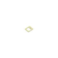 Binder 16-8093-000-Size B Beige Flat Seal for Solenoid Valve Conne...