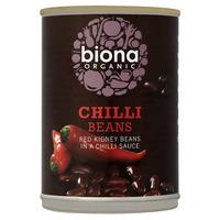 biona organic red kidney beans in chilli sauce