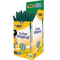 bic cristal original ball pens green box of 50