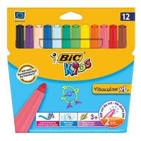 bic kids broad tip colouring pens pack of 12