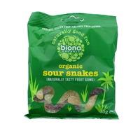 biona organic vegan sweets sour snakes