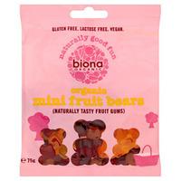 Biona Organic Vegan Sweets Mini Fruit Bears