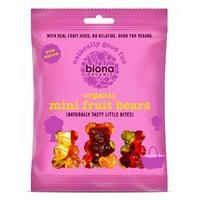 Biona Organic Mini Fruit Jelly Bears 75g