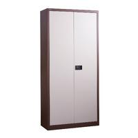 Bisley steel extra high cupboard with 3 shelves Coffee/Cream