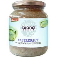 biona organic sauerkraut 360g