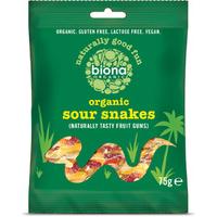 Biona Organic Sour Snake Sweets - 75g