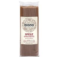 biona whole spelt organic spaghetti pasta 500g