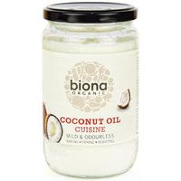 Biona Organic Coconut Oil Cuisine - Mild/Odourless - 610ml