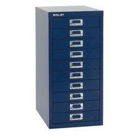 bisley 10 drawer multidrawer green