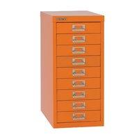 Bisley 9 Drawer Multidrawer Silver