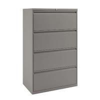 Bisley 4 Drawer Unit Goose Grey