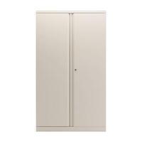 Bisley 2 Door Cupboard Chalk 1585mm