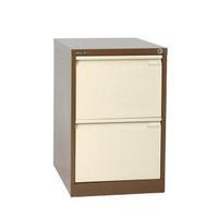 Bisley BS2E W470 x D622 x H711mm Flush Front 2-Drawer Filing Cabinet