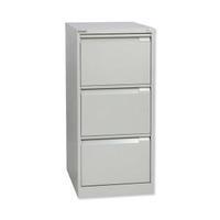 Bisley BS3E W470 x D622 x H1016mm Flush Front 3 Drawer Filing Cabinet