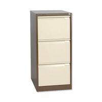 Bisley BS3E W470 x D622 x H1016mm Flush Front 3 Drawer Filing Cabinet